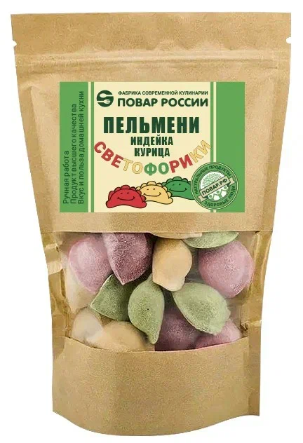 Пельмешки из индейки и курицы "Светофорики" Пельмешки из индейки и курицы "Светофорики"